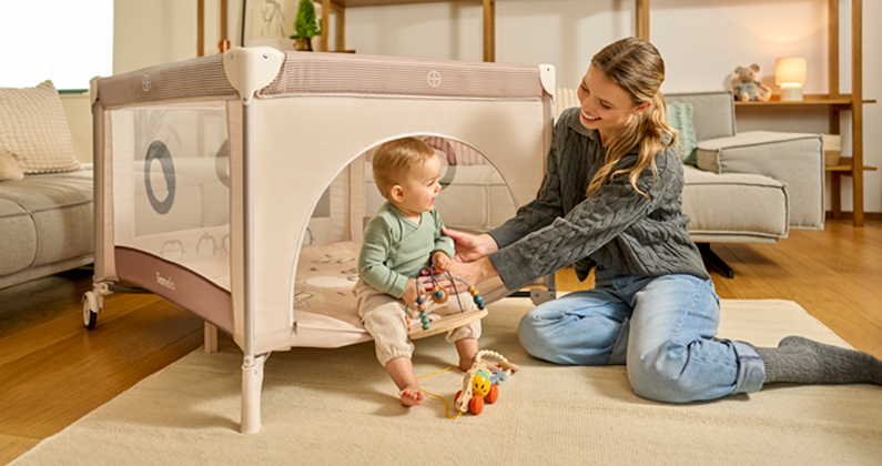 lionelo Bonnie Grey Scandi — Laufgitter